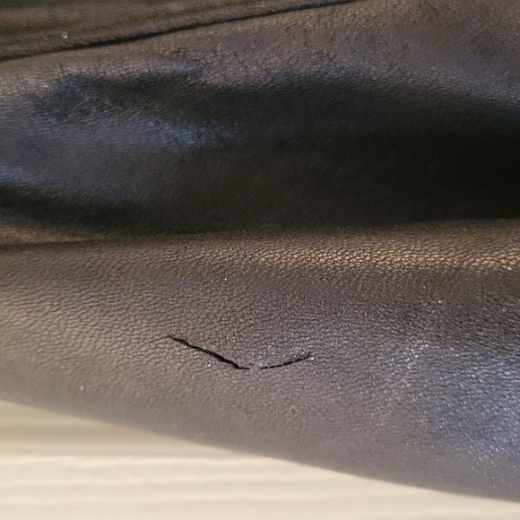 SEA DREAM BLACK BUTTER SOFT LEATHER JACKET - Picture 5 of 14